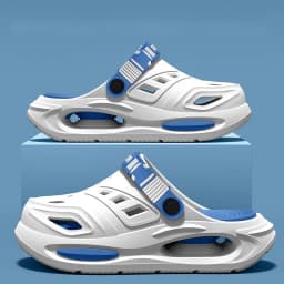 Smile Men's And Women's Cave Shoes Fashion Breathable Sandals With Removable Insoles Non-slip Cushioned Thickened Soft Slippers