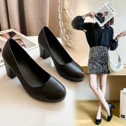2026 Spring Autumn Large Size Single Shoes Women's Shallow Mouth Fashion Solid Color Simple and Comfortable Small Leather Shoes