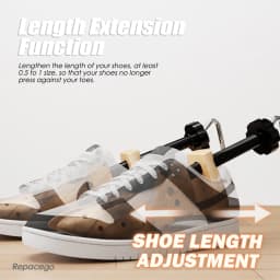 Repacego 1/2 Pc Wooden Shoe Trees Adjustable Shoe Stretcher Expander Men Women Unisex Length Width shoes Extender Keeper Heels