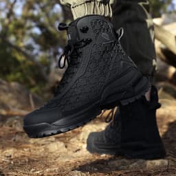 New High Quality Leather Men's Work Boots High Help Men Desert Combat Boots Outdoor Non-slip Hiking Shoes Men Motorcycle Boots
