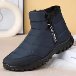 Winter Men Ankle Snow Boots Waterproof Non Slip Shoes for Men Casual Keep Warm Plush Plus Size Couple Footwear Chaussure Homme