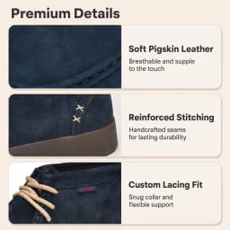 Genuine Leather Hand-Sewn Stitching Mens Boots Casual, Mocasines Para Hombre, Lace Up, Ankle Chukka Boots Slip On Lightweight