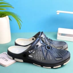 Men's lightweight slip-on sandals, indoor non-slip, outdoor beach casual, daily wear, comfortable slip-on shoes, fashionable clo