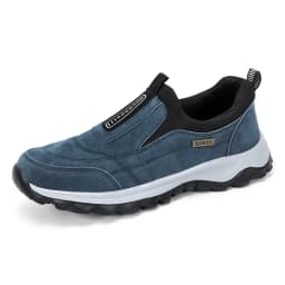 Men's Non-slip Casual Sports Shoes Wear-resistant Hiking Shoes Outdoor Fashion Comfortable Flat Walking Shoes for Men