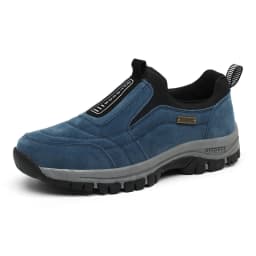 Men's Non-slip Casual Sports Shoes Wear-resistant Hiking Shoes Outdoor Fashion Comfortable Flat Walking Shoes for Men