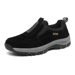 Men's Non-slip Casual Sports Shoes Wear-resistant Hiking Shoes Outdoor Fashion Comfortable Flat Walking Shoes for Men