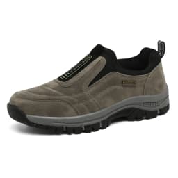Men's Non-slip Casual Sports Shoes Wear-resistant Hiking Shoes Outdoor Fashion Comfortable Flat Walking Shoes for Men