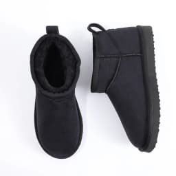 Smile PoP New Winter Cotton Women Boots Warm Suede Women Shoes Casual Plush Mini Cotton Snow Boots Nonslip Furry Ankle Shoes