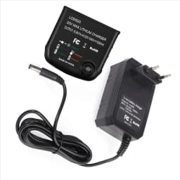 ABFKW Li Battery Charger for Black Decker 10.8V 14.4V 20V LBXR20 LB20 LBX20 LBX4020 Electric Drill Screwdriver Tool,EU Plug