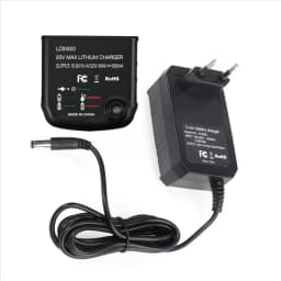 ABFKW Li Battery Charger for Black Decker 10.8V 14.4V 20V LBXR20 LB20 LBX20 LBX4020 Electric Drill Screwdriver Tool,EU Plug