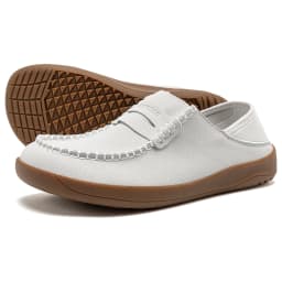 HOBIBEAR Women Barefoot Loafers Wide Width Slip on Lightweight Shoes Comfortable Artificial Leather Flats