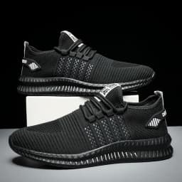 2026 New Fashion Sneakers Lightweight Men Casual Shoes Breathable Male Footwear Lace Up Walking Shoe