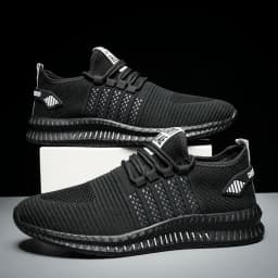 2026 New Fashion Sneakers Lightweight Men Casual Shoes Breathable Male Footwear Lace Up Walking Shoe