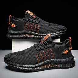 2026 New Fashion Sneakers Lightweight Men Casual Shoes Breathable Male Footwear Lace Up Walking Shoe