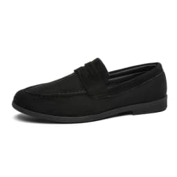 Men's Fashion Casual Suede Genuine Leather Slip-On Driving Loafers Comfortable Lightweight Moccasins for Party And Wedding Flat