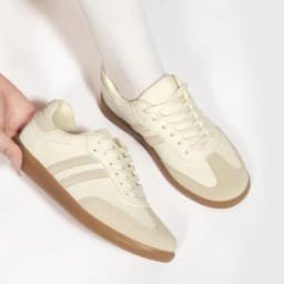 Women's Fashion Tennis Sneakers Flats Lace-up Vulcanized Shoes Autumn Outdoor Trainers Student Board Footwear