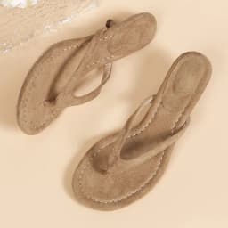 Women Brown Heeled Sandals with Thin Heel Comfortable Summer Flip Flops for Beach Vacation Party Casual Fashion Style Daily Wear