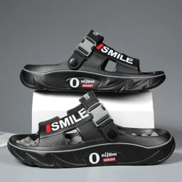 Summer Men's Massage Slippers Indoor Outdoor Sandals Beach Comfortable Soft Slides Clogs Casual Shoes Men Women Home Slippers