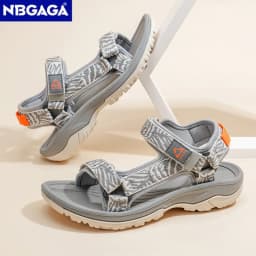 Ladies' Fashion Casual Flat Sandals Outdoor Summer Open-Toe Beach Shoes Soft Sole Comfort Women's Breathable Walking Sandials