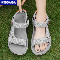 Ladies' Fashion Casual Flat Sandals Outdoor Summer Open-Toe Beach Shoes Soft Sole Comfort Women's Breathable Walking Sandials