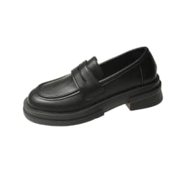 New Japanese Style College Student Shoes Cosplay Lolita Shoes for Women/Girl Fashion Black/Coffee Uniform Platform Shoes 2024