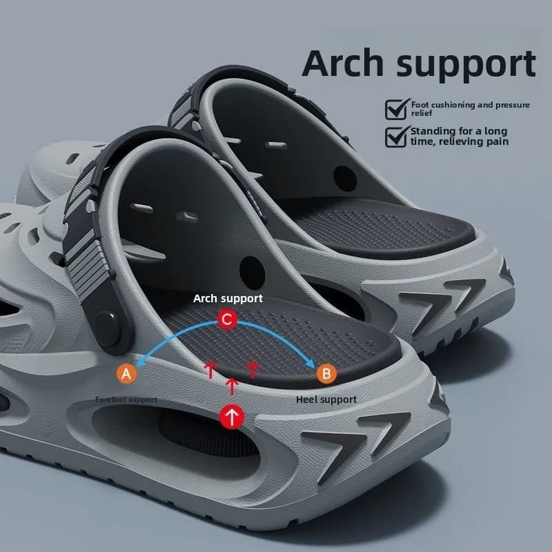 Medical EVA operating room slippers men's new summer wear boys hole shoes deodorant non-slip arch support