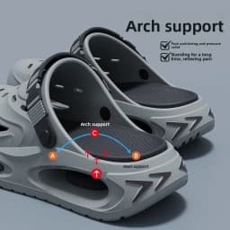 Medical EVA operating room slippers men's new summer wear boys hole shoes deodorant non-slip arch support