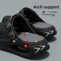 Medical EVA operating room slippers men's new summer wear boys hole shoes deodorant non-slip arch support