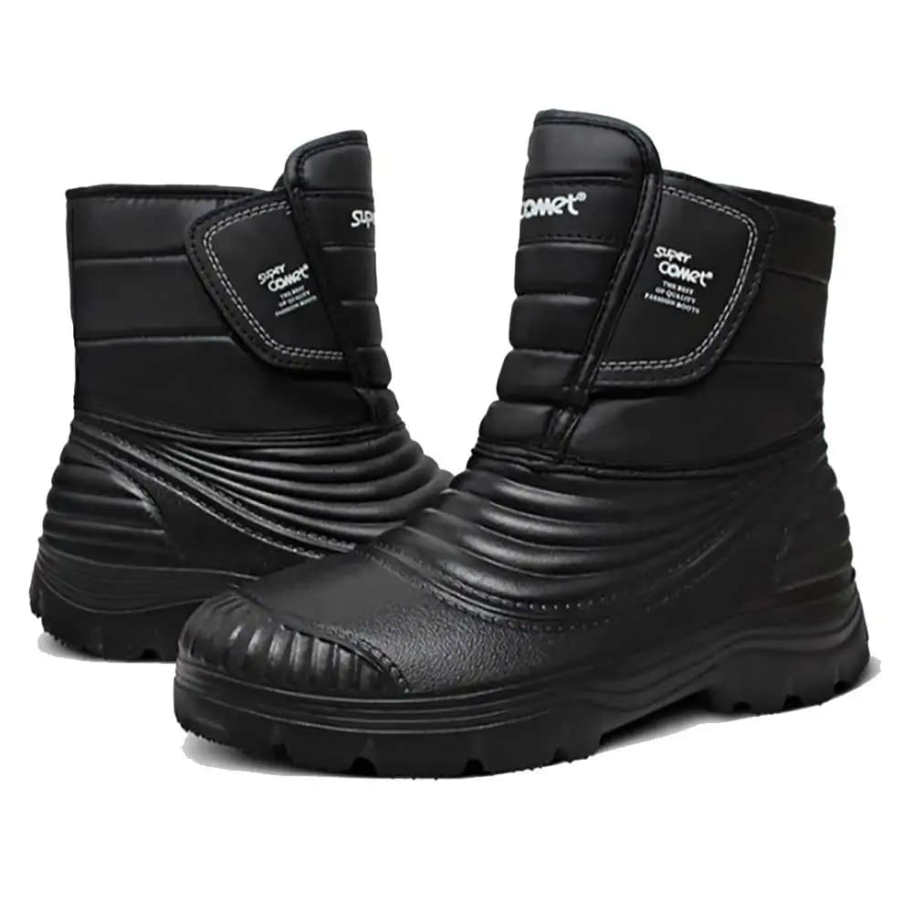 Superkamit Snow Boots Ultra-Light Non-Slip Waterproof Warm Fur Winter Boots