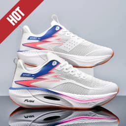 NEW Running Shoes Carbon Board Marathon Men Sports Breathable Lightweight Women's Comfortable Athletic Nonskid Sneakers Casual
