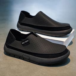 Summer Breathable Sandals Soft and Comfortable Casual Cave Shoes Outdoor Fashion Thick Bottom High Quality Leather Men's Shoes