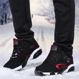 Men'S & Women'S Winter Casual Sneakers , Nubuck Upper & Rubber Outsole - for Hiking & Outdoor Activities, Hiking Boots