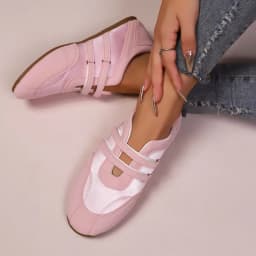 Flats Women's Sports Shoes Fashion Sneakers Casual Shallow Loafers Shoes Walking Ballet Shoes Trend Cozy Zapatillas De Mujer