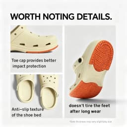 SHAJI Unisex Arch Support Quiet Clogs, Soft Wear Resistant Non Slip Comfortable Sandals for Indoor Outdoor Daily Wear