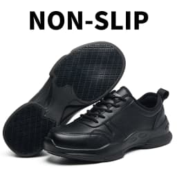 Chef's Work Shoes, Anti Slip and Oil Resistant Casual Shoes, Anti Slip and Waterproof Restaurant Work Shoes