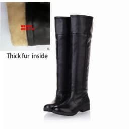 2019 Women Attack on Titan Cosplay Long Boots Shingeki No Kyojin Over-the-Knee Boots Eren Jaeger Ackerman Shoes