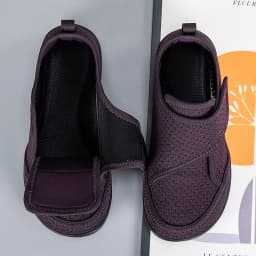 Open Shoes for Elderly Adjustable Diabetic Shoes Swollen Foot Fat Wide Hallux Valgus Bunion Orthopedics Thumb Eversion Men Women
