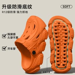 Anti Slip Hole Shoes for Men, 2026 New Style for Summer Outdoor Wear Driving Outdoors Beach Fishing River Wading Sandals for Men