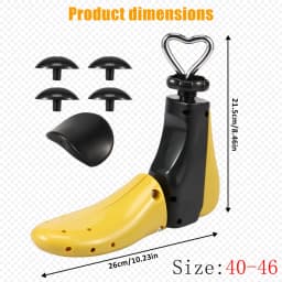 1/2Pcs Shoe Stretcher Multifunctional Shoe Trees Adjustable Universal Sneaker Shoe Boot Widener Stretcher for Men and Women