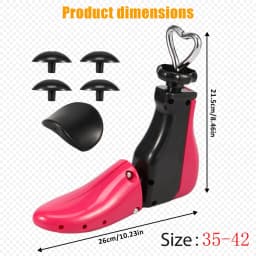 1/2Pcs Shoe Stretcher Multifunctional Shoe Trees Adjustable Universal Sneaker Shoe Boot Widener Stretcher for Men and Women