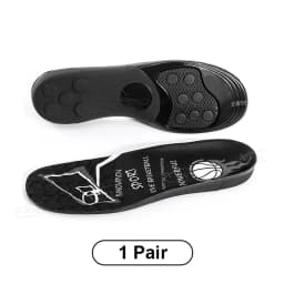 【Xxin】Spring Silicone Gel Shoe Insole Pad Elastic Sport Shoes Cushioning Insoles For Basketball Size35-46