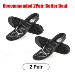 【Xxin】Spring Silicone Gel Shoe Insole Pad Elastic Sport Shoes Cushioning Insoles For Basketball Size35-46