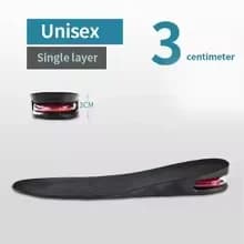 Multi-Level Height Lift Insoles, 3-9cm Air Cushion Shock Absorbing Inserts, Invisible Elevator Pads for Men & Women 1Pair/2Pairs