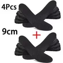 Multi-Level Height Lift Insoles, 3-9cm Air Cushion Shock Absorbing Inserts, Invisible Elevator Pads for Men & Women 1Pair/2Pairs
