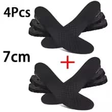 Multi-Level Height Lift Insoles, 3-9cm Air Cushion Shock Absorbing Inserts, Invisible Elevator Pads for Men & Women 1Pair/2Pairs
