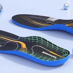 1Pair Carbon Fiber Insoles Carbon Plate Sports Running Lightweight Football Basketball Shock Absorption Hiking Insoles