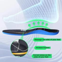 1Pair Carbon Fiber Insoles Carbon Plate Sports Running Lightweight Football Basketball Shock Absorption Hiking Insoles