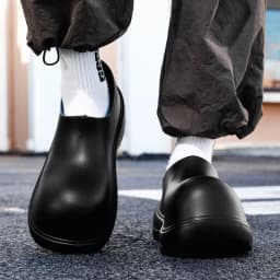EVA New Slip-On Chef Shoes Men and Women General Casual Big Head Shoes lightweight Thick Soles All Wear Rain Shoes