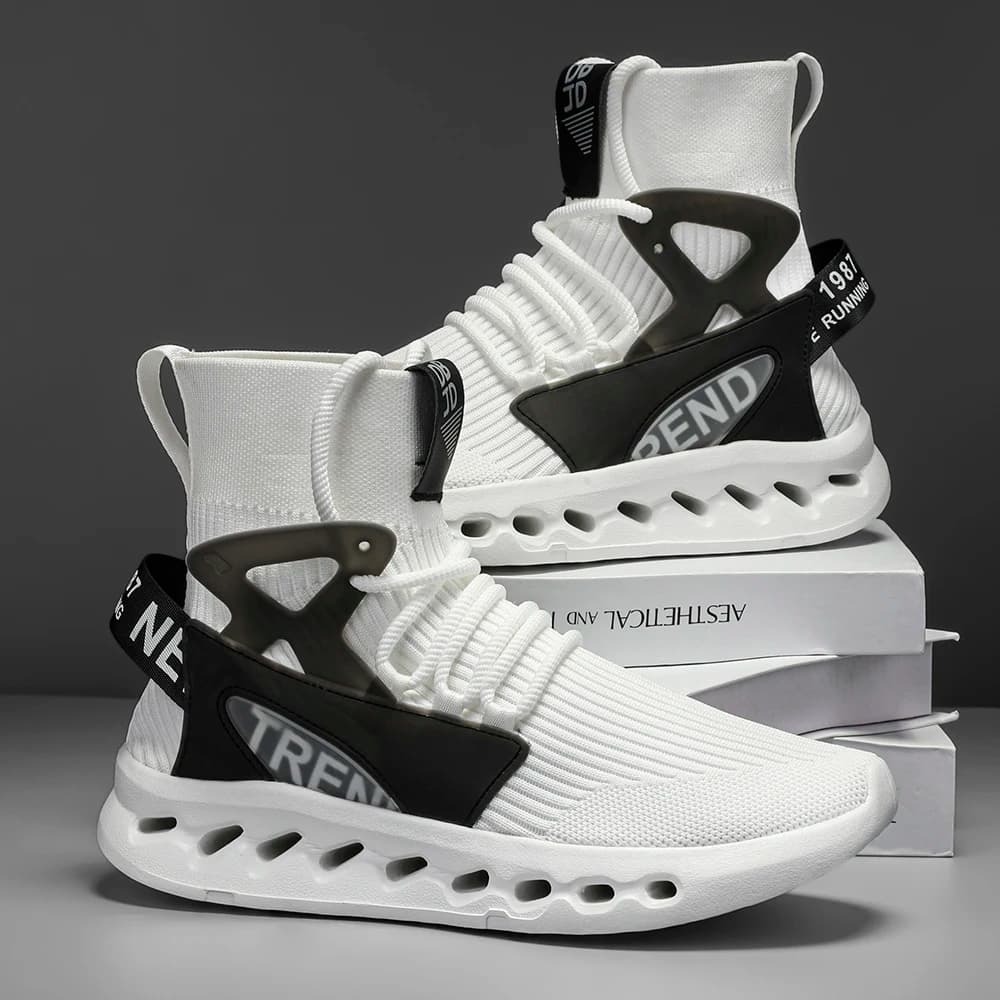 Men's Large Size Sports Shoes Outdoor Hiking Running Comfortable Casual Versatile Fashionable Training Shoes for Couples