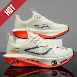 Running Shoes Carbon Board Speciality Marathon Men Sports Breathable Lightweight Women's Comfortable Athletic Nonskid Sneakers